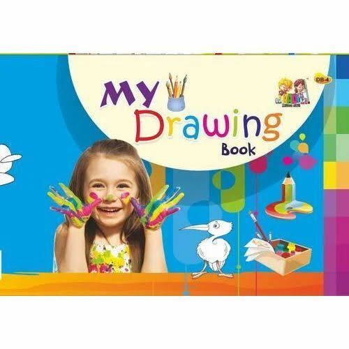 Eco-Friendly Soft and Clean Paper Rectangular Drawing Books for School and Collage