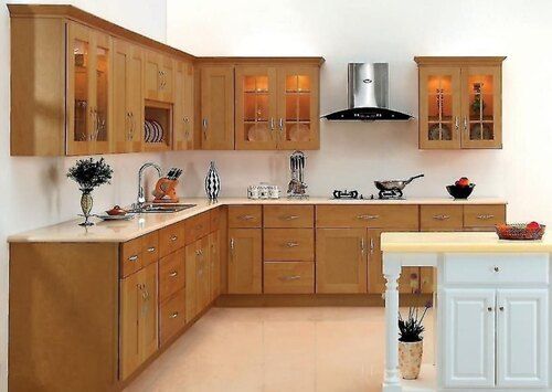 Modern Design Modular Kitchen - Counter Top Size: A