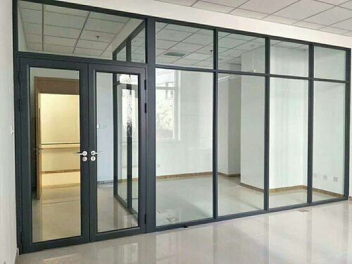 Office Aluminium Partition Section, For Residential And Commercial