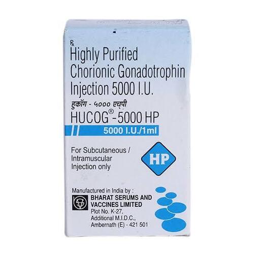 Pharmaceutical Hucog 5000 HP Injection 