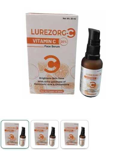 Daily Usable Chemical Free UV Blocking All Skin Types Vitamin C Face Serum