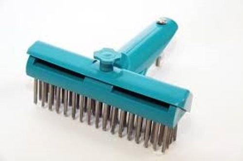 Algae Brush with SS bristles and Aluminum Handle for Swimming Pool Cleaning