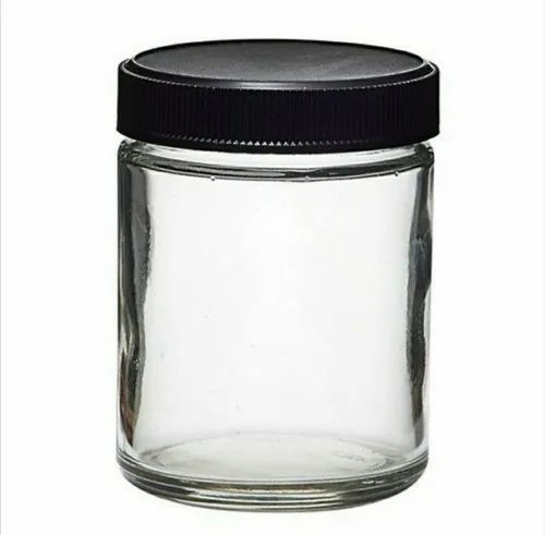 Glass Jar - Toughened Glass, Standard Size, Transparent Color | Water, Crack, Scratch, Fingerprint Resistance, Glossy Finish, Easy to Clean