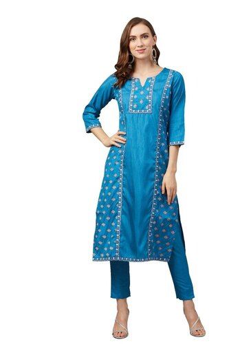 Blue Color Designer Ladies Suits