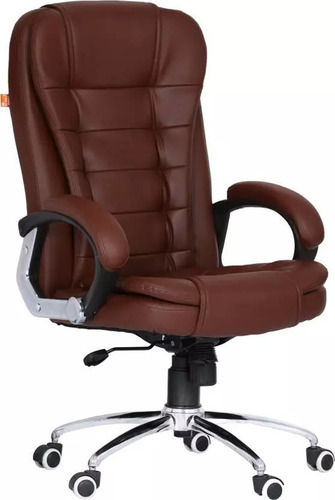 Moveable and Portable High-Back 360 Degree Swivel Leather Coated Office Boss Chair with 5 Wheel