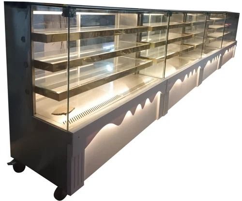 Rectangular Glass Sweet Display Counter