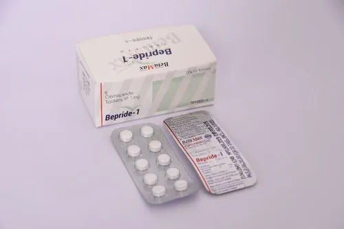 Glimepiride Tablets, Packaging Size 10x10 Tablets