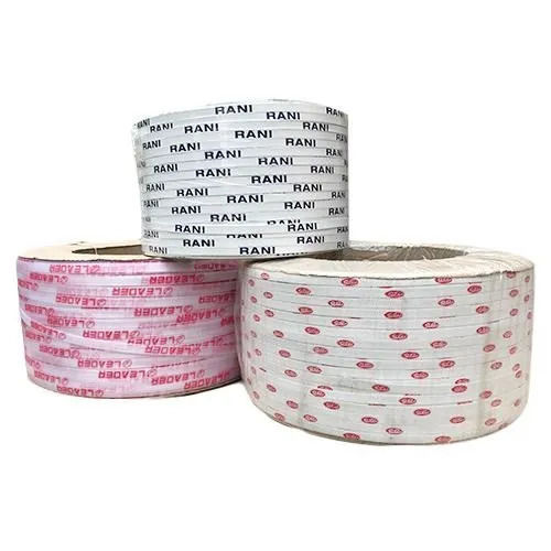 Multi Color Round Shape Printed PP Strap For Packaging Use