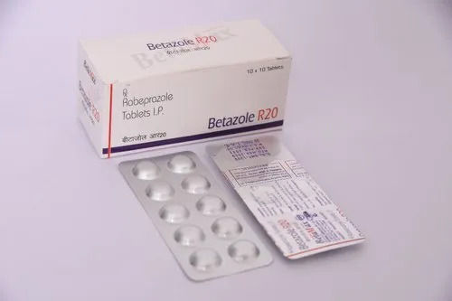 Rabeprazole Tablets IP, Pack Size 10x10 Tablets