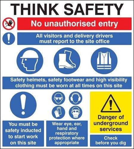 Safety Sign Board