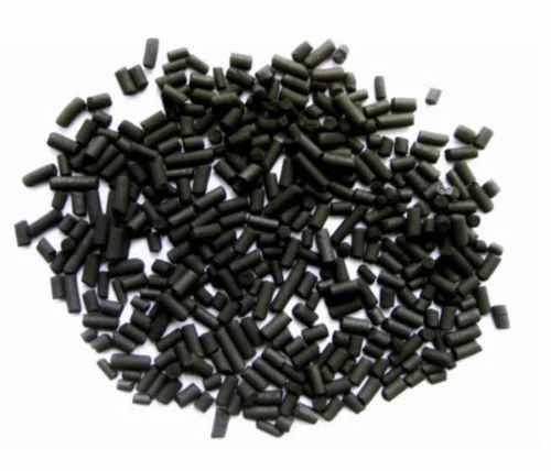 Black Activated Carbon Pellets For Industrial Purity  100%