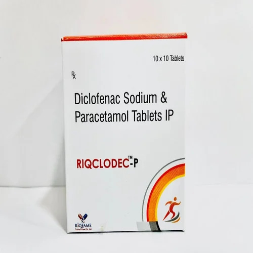 डाइक्लोफेक नैट्रियम और पैरासिटामोल टैबलेट्स IP