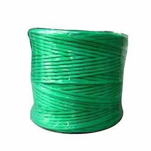 Plain Green Plastic Twine For Industrial Use