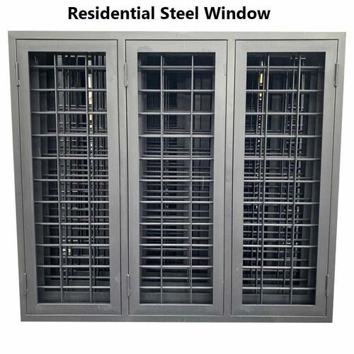 Durable High Strength Residential Steel Window