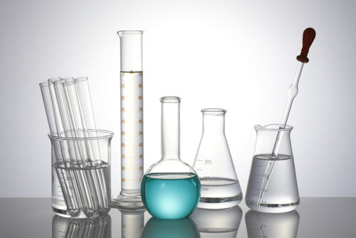 White Laboratory Glassware