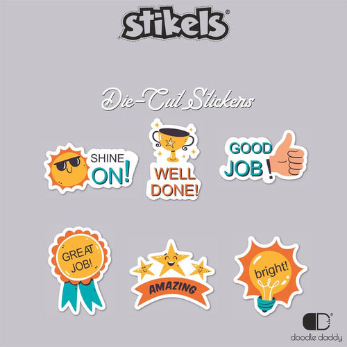 Multi-Color Printed Die-Cut Stickers