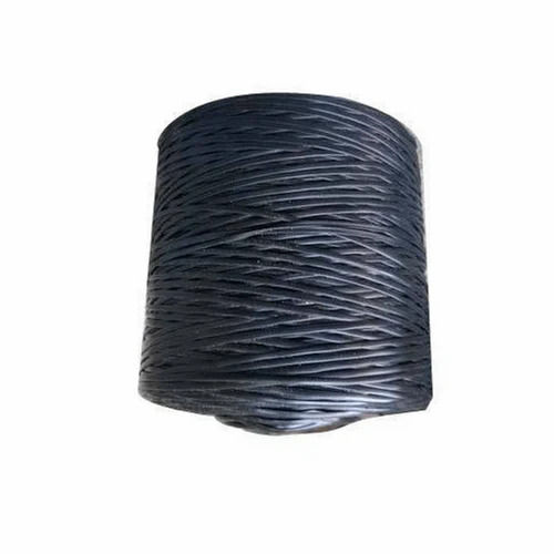 Multipurpose Plain Black Plastic Twine