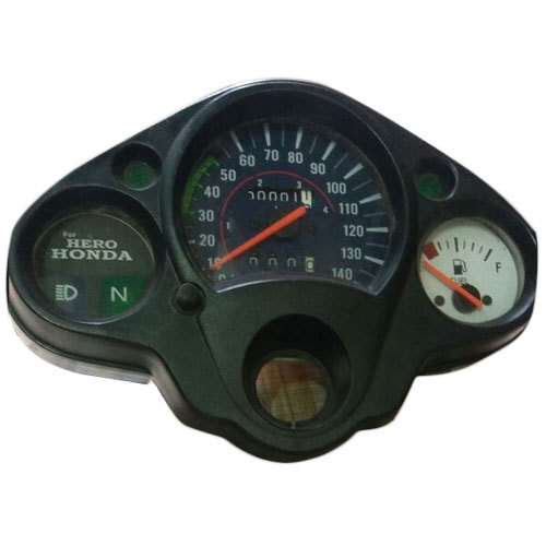 Motorcycle Speedometer - Durable New Design, Long Lasting Performance, Black Dial