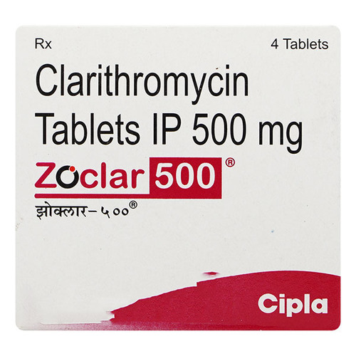 Clarithromycin Zoclar 500 Tablets