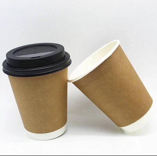 double wall paper cup with lid