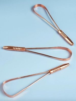 Easy To Use Copper Tongue Cleaner