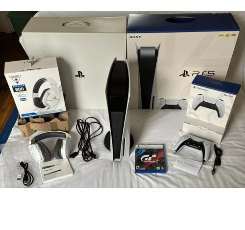 Playstation 5 Disc with Extra Controller 