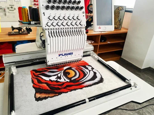 Electric Single Head Embroidery Machine