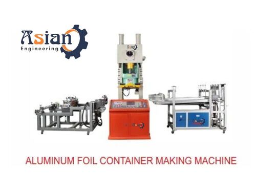 Automatic Aluminium Foil Container Making Machine Without Mould