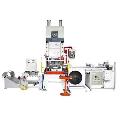 Fully Automatic Three Cavity Aluminium Foil Container Making Machine