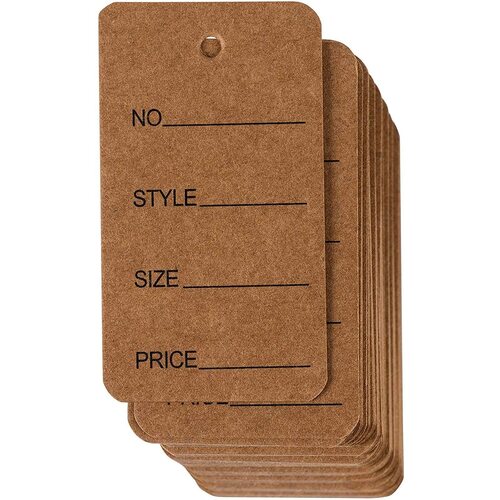 Printed Garment Tags