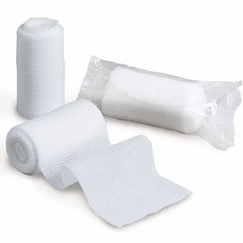 White Gauze Bandage Rolls