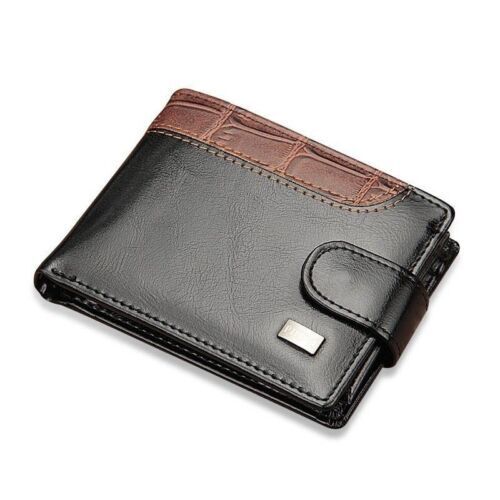 Mens Pocket Foldable Leather Wallets