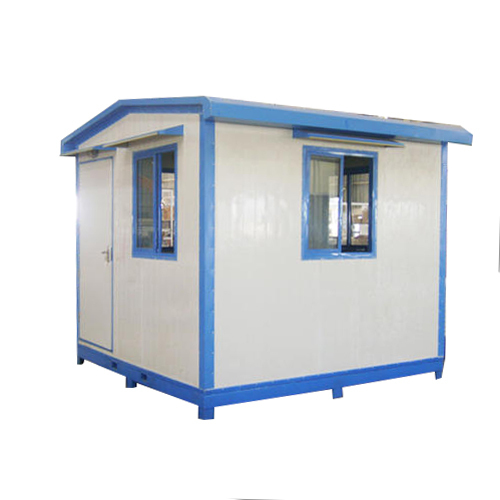 Portable Security Guard Cabin - Heavy-Duty Steel, Polished Finish | Washable, Modular Design, Rain and Weather Resistant