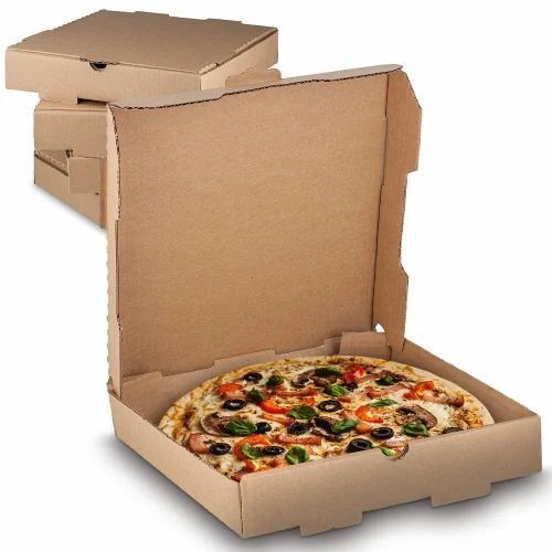 Premium Design Square Shape Pizza Corrugated Box