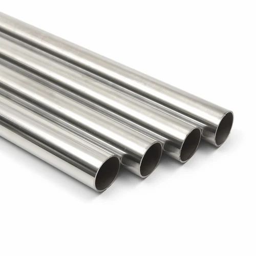 Round Stainless Steel Pipe - Premium 304 Grade 6-8 Meters Long | Polished Surface Finish Ideal for Boiler Chemical Fertilizer and Hydraulic Applications