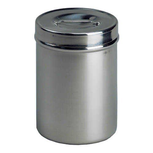 Round Shape Polished Finish Corrosion Resistant Stainless Steel Storage Jar