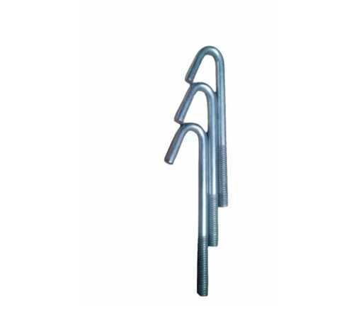 Siver Color L And J Shape Mild Steel Hook For Multiple Industry Use