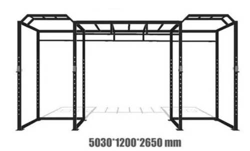 Crack Resistance And Quality Tested Steel Crossfit Cage For Stay Fit