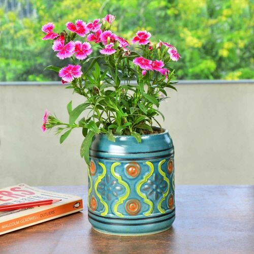 Hand Ceramic Flower Pot