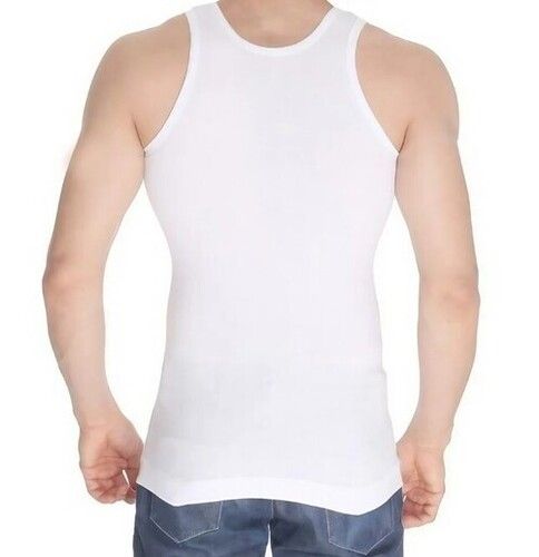 Mens Ribbed Cotton Vest