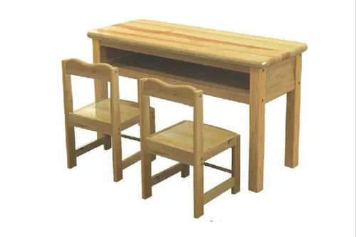 Modern Premium Wooden Play Table And Chair