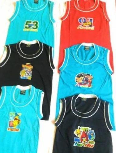 Multi Color Kids Printed T Shirt