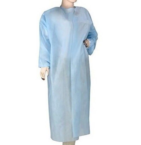 Plain Pattern Full Sleeves Non Woven Surgical Gown