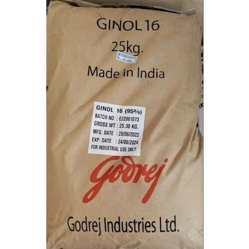 Industrial Use Ginol 16 Cetyl Alcohol 25 KG Pack