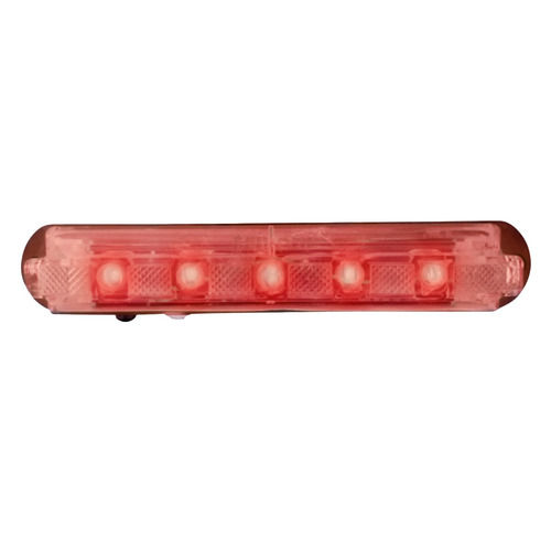 Crash Barrier Solar Red Flag Light