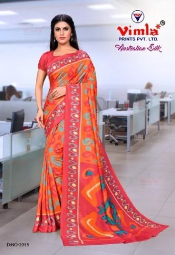 Fancy uniform saree