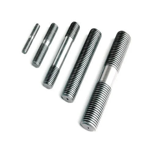 Stud Nuts - Mild Steel, Standard Size, Silver Color | Lightweight, Strong, Portable, Rust and Corrosion Resistant