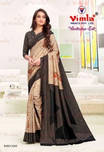 Printed Uniform Saree