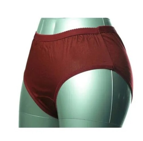 Cotton Panties - Size-All, Green Color | Plain Pattern, Handwash Care