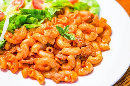 Vava Foods Semolina Macaroni 500 Gram, 30/Bag | Made With Durum Wheat Semolina | Iron Fortified | With Micro Nutrients | High Protein | No Maida
